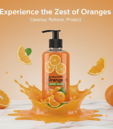 Mystik Antibacterial Liquid Hand Wash 500ml - Orange