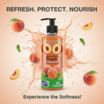 Mystik Antibacterial Liquid Hand Wash 500ml - Peach