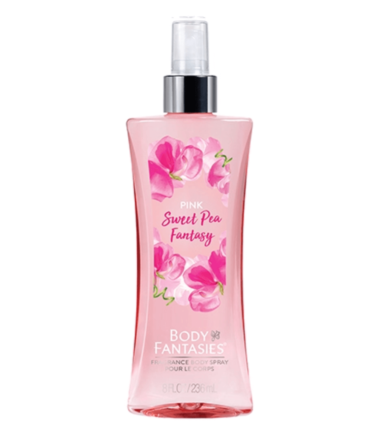 Body Fantasies Pink Sweet Pea Fantasy Spray 8oz