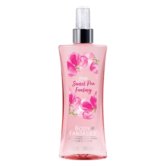 Body Fantasies Pink Sweet Pea Fantasy Spray 8oz