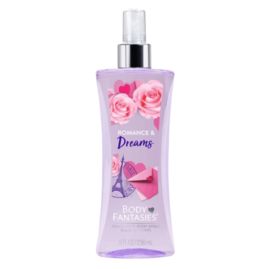 Body Fantasies Romance & dreams Spray 8oz